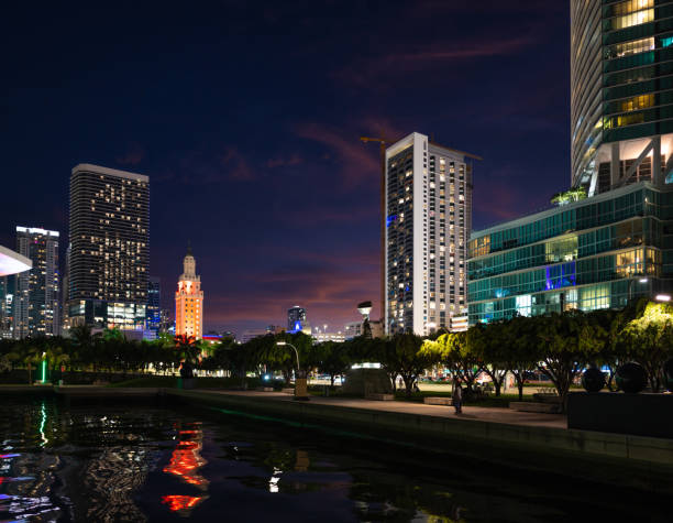istock Miami downtown with Freedom Tower at blue hour 1442296876