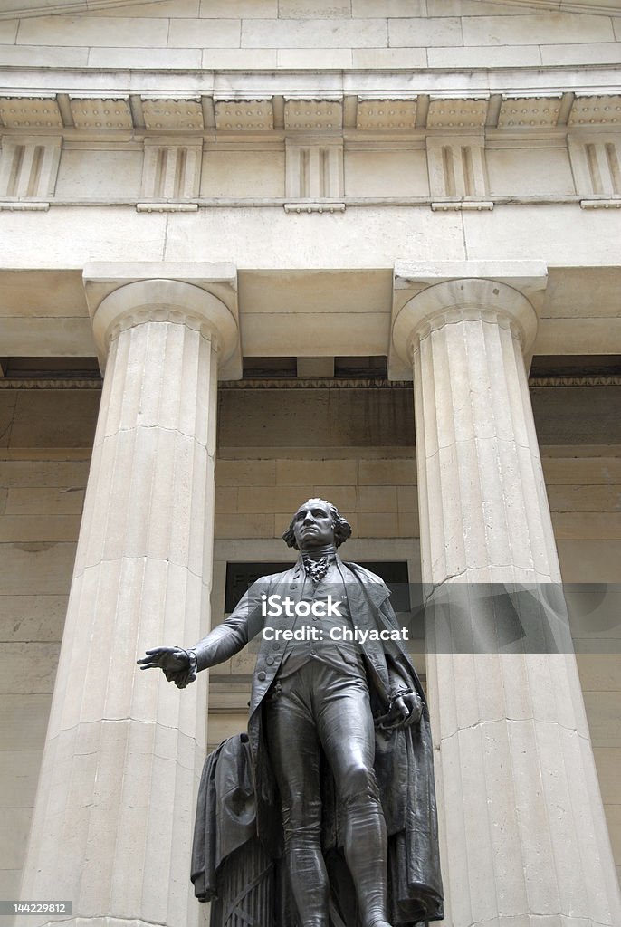 Statua di George Washington - Foto stock royalty-free di George Washington