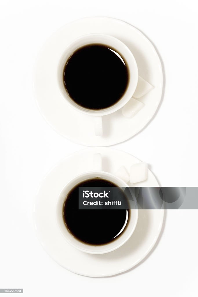 Duas xícaras de café - Foto de stock de Acordar royalty-free