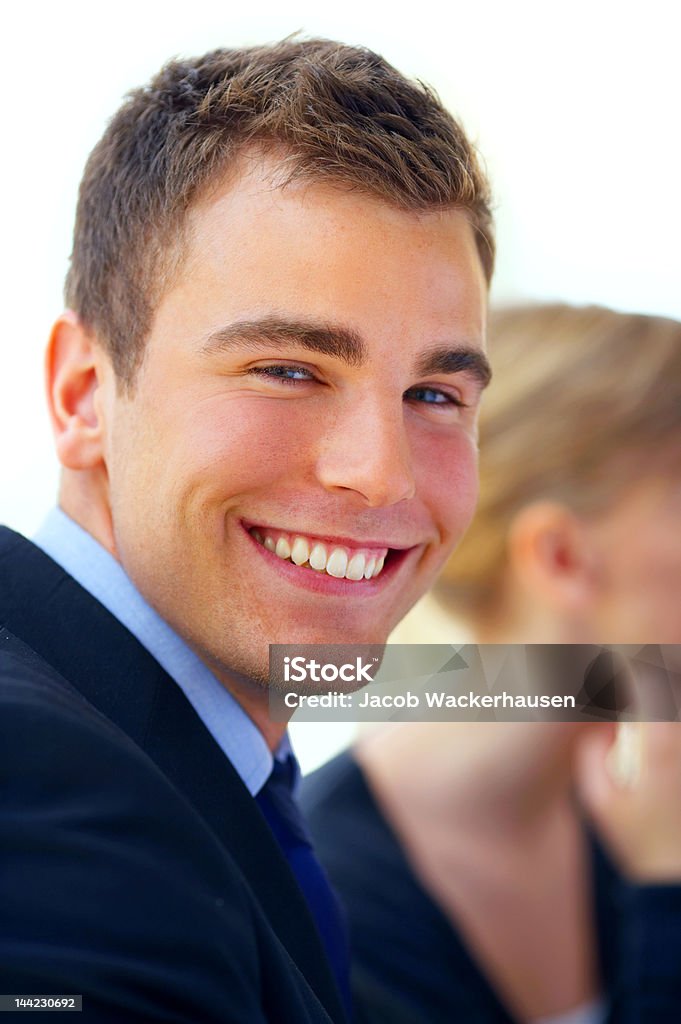 Nahaufnahme eines erfolgreichen Geschäftsmann - Lizenzfrei 20-24 Jahre Stock-Foto