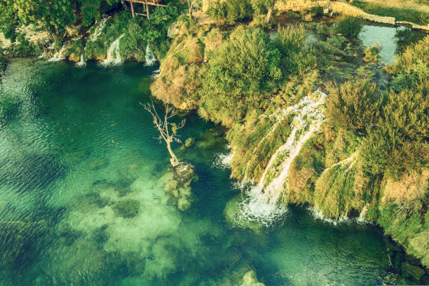 istock Waterfalls at Croatia 1442311338