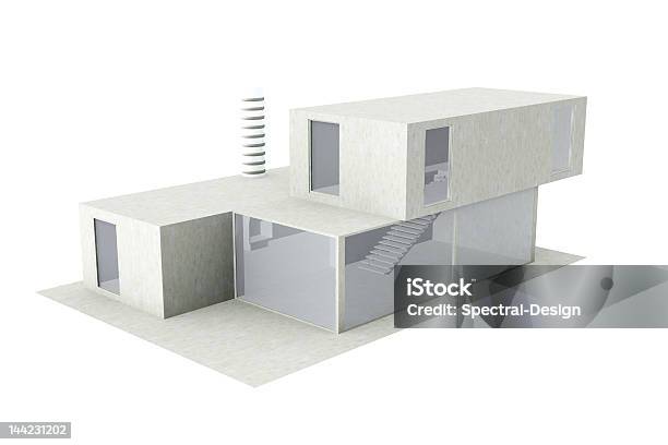Architettura Moderna Generico - Fotografie stock e altre immagini di Casa - Casa, Tridimensionale, A forma di blocco