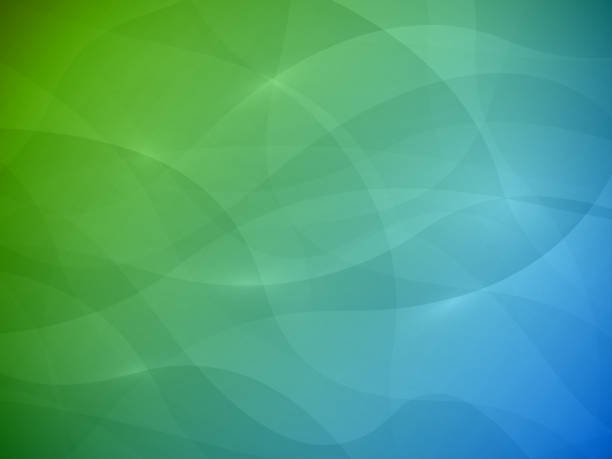 ilustrações de stock, clip art, desenhos animados e ícones de abstract green and blue background - abstract backgrounds blue green