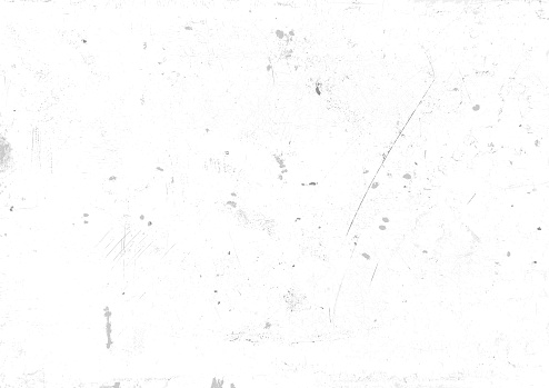 White abstract scratched textured concrete grunge vector background illustration