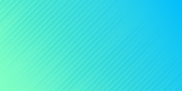 Bright blue and turquoise abstract blurred angled lines vector background for business documents, cards, flyers, banners, advertising, brochures, posters, digital presentations, slideshows, PowerPoint, websites