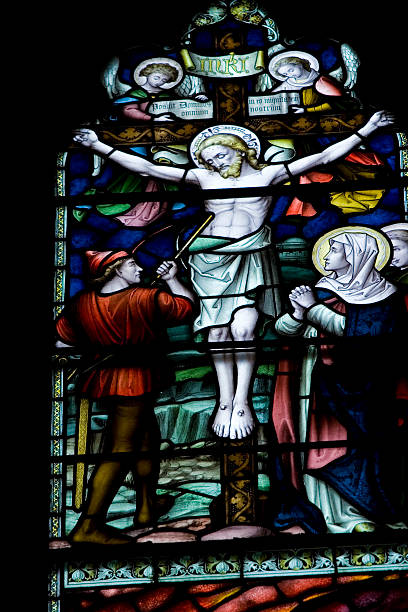 istock crusification of Jesus Christ 144231785