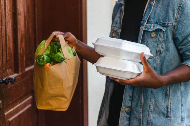 istock Delivering Food During Coronavirus Lockdown 1442318204