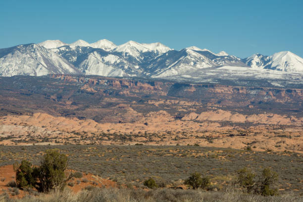 istock La Sal mountains seen from across Arches National Park 1442324837
