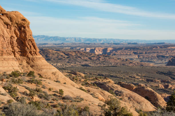 istock Overlooking Arches National Park from Windows Trail 1442325080