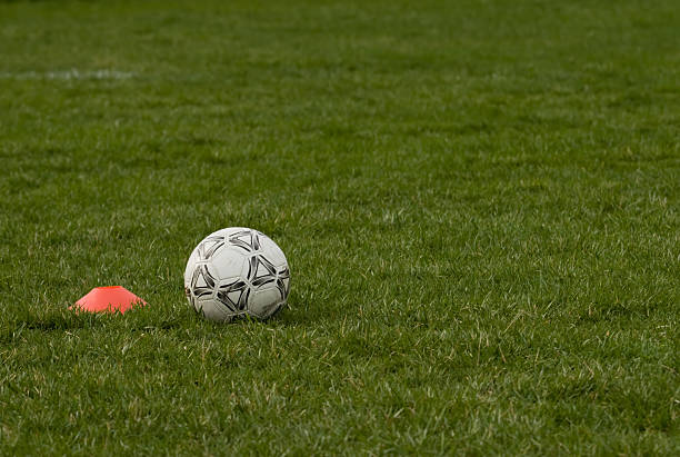 istock Soccer Ball and Holder 144232864
