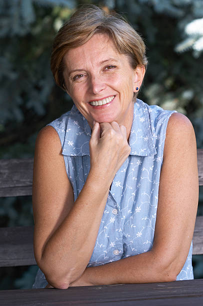 istock Mid adult smiling 144234710