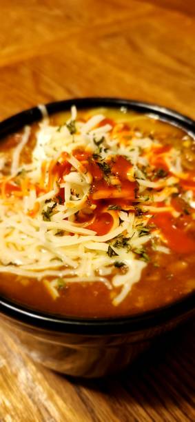 istock Homemade Vegetable and Mozzarella Cheese Soup 1442348231
