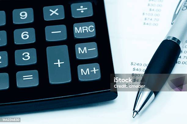 Calculating Accounts Stock Photo - Download Image Now - Arrival, Banking, Bankruptcy