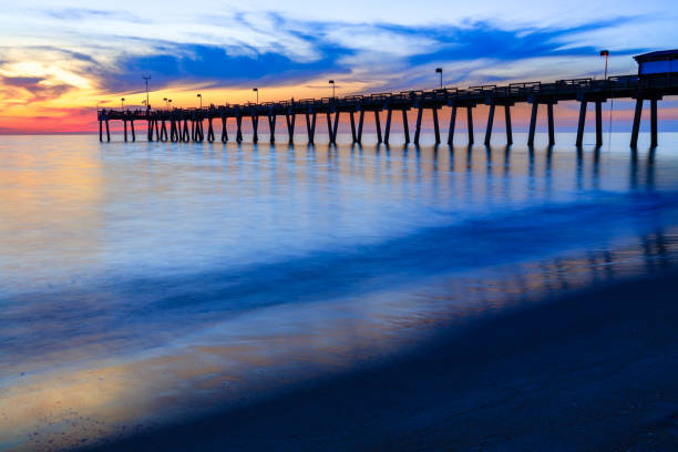 istock Venice pier, Florida, at sunset 1442350433