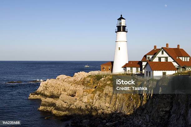 Faro Di Portland Head - Fotografie stock e altre immagini di Costa - Caratteristica costiera - Costa - Caratteristica costiera, Maine, Spiaggia