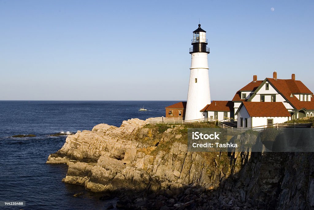 Farol de Portland Head - Foto de stock de Litoral royalty-free