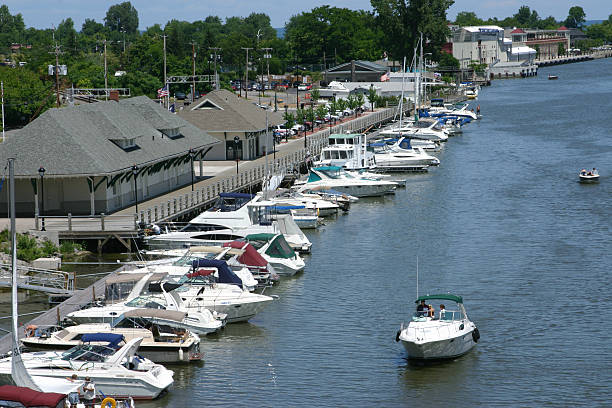 istock Boats at the marina 144235747