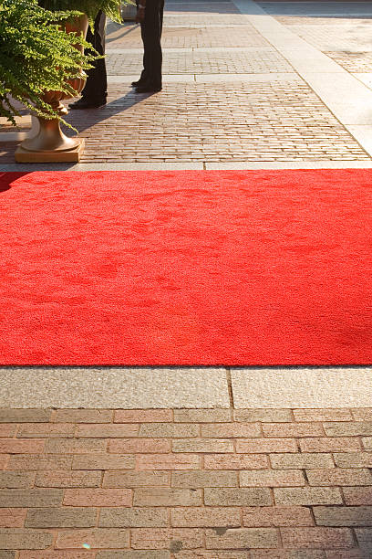 istock Red Carpet Treatment Outside a Formal Event 144235791