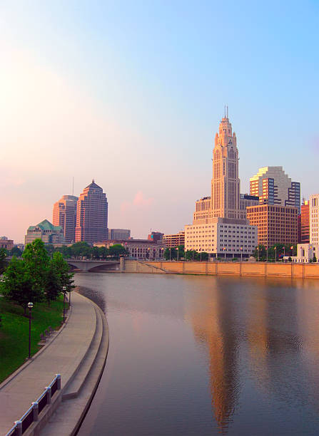 istock Skyline of Columbus Ohio during sunrise 144235905