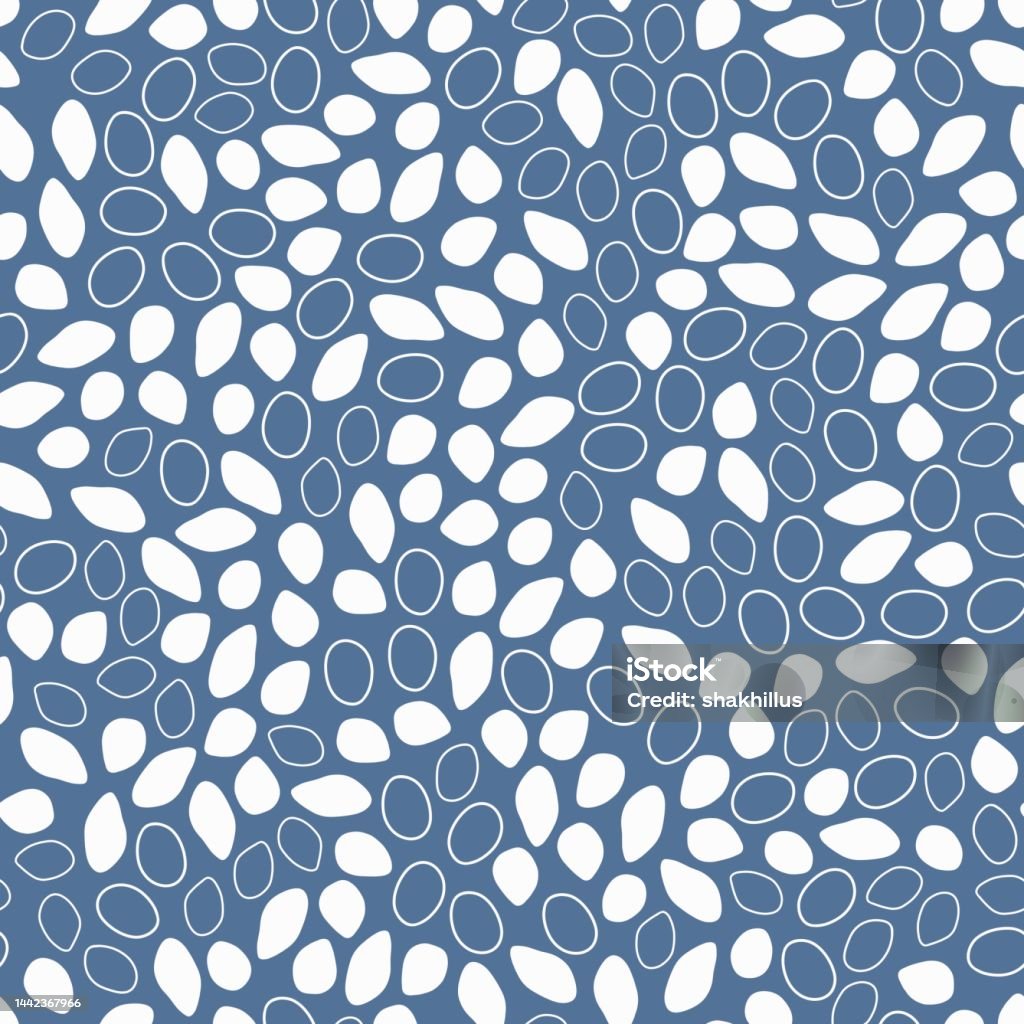 Large Oval Pattern Oval Seamless Pattern Stock Illustration - Download Image Now ...