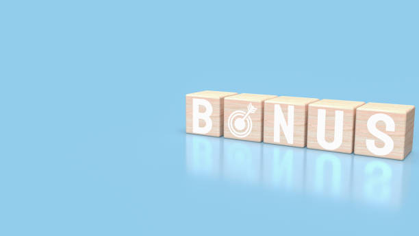 istock The wood cube bonus for business or game concept 3d rendering 1442373724