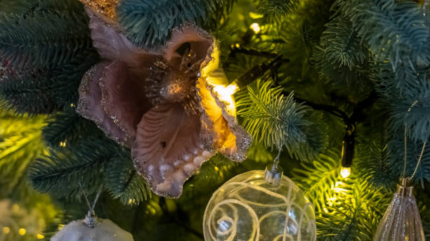 istock new Year decoration. christmas decoration close up 1442384131