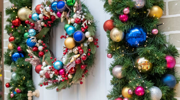 istock new Year decoration. christmas decoration close up 1442384163