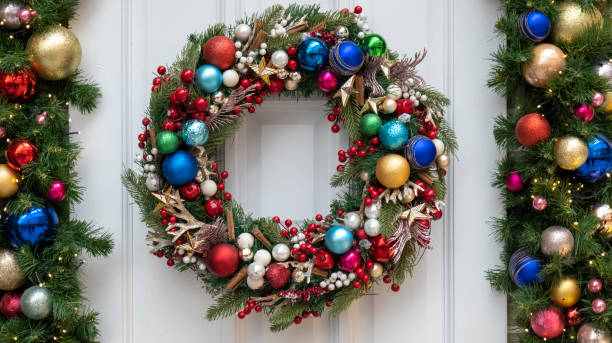 istock new Year decoration. christmas decoration close up 1442384675