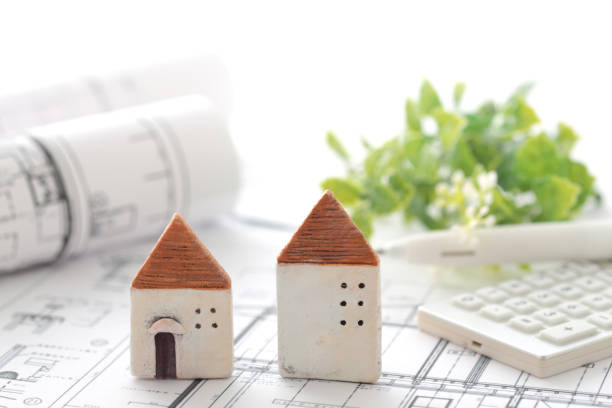istock House model and blueprint image of my home 1442398856