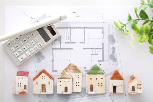istock House model and blueprint image of my home 1442398890