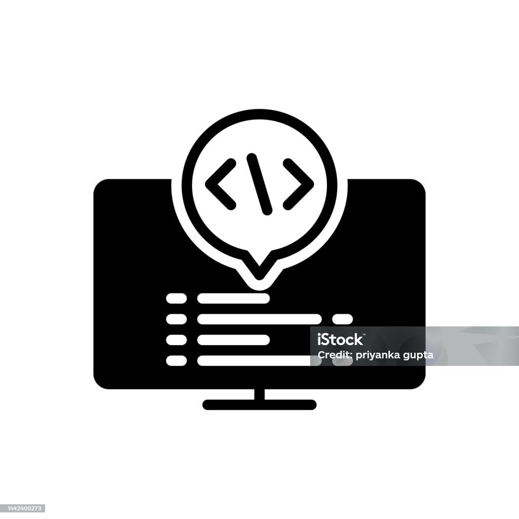 Syntax Structure Icon Syntax Script Stock Illustration - Download Image Now - Development ...