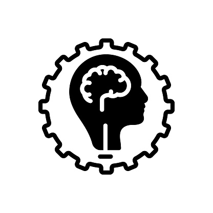 Icon for capabilities, potentiality, ability, capacity, competence, knowledge, potential, aptness, brain