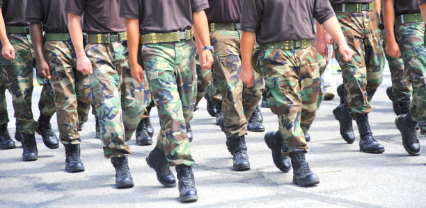 istock USA army marching band in a parade 1442411385