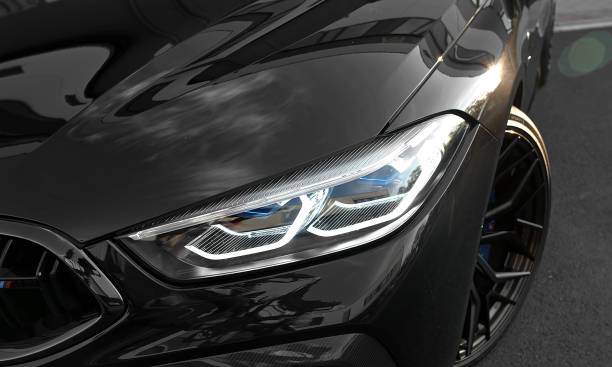 Seattle, WA, USA\n5/25/2022\nBlue BMW M3 front kidneys in black