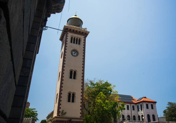 istock Lighthouse Clock Tower in Colombo, Sri Lanka 1442416839
