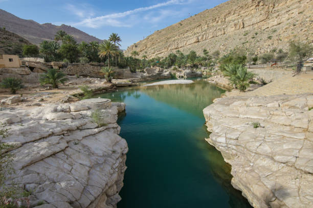 istock Wadi Bani Khalid Pools and Cave, Oman 1442420863