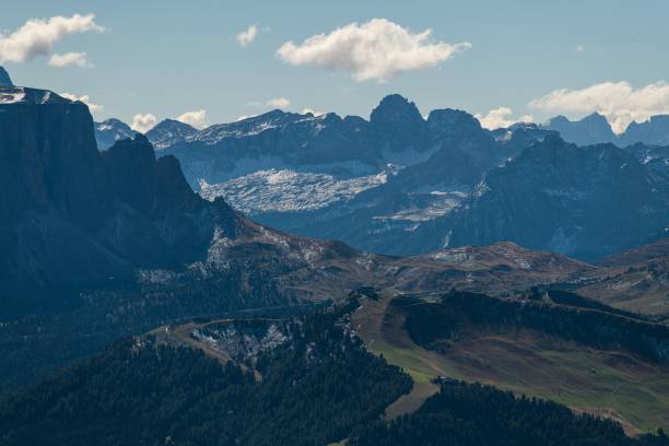 istock Beautiful landscape of Seceda mountain 1442421731