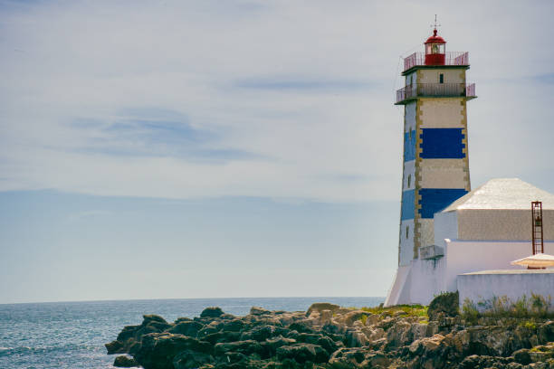 istock Beautiful view of a lighthouse in the evening 1442422306