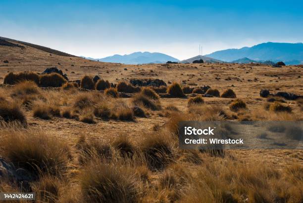 Panoramic View Mountains In Sierra De Los Cuchumatanes Huehuetenango Guatemala Arid Landscape Stock Photo - Download Image Now