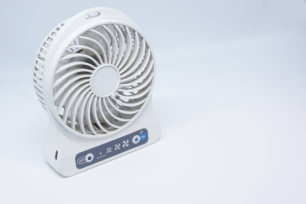 istock White USB and battery-operated rechargeable fan isolated on a white background 1442425102