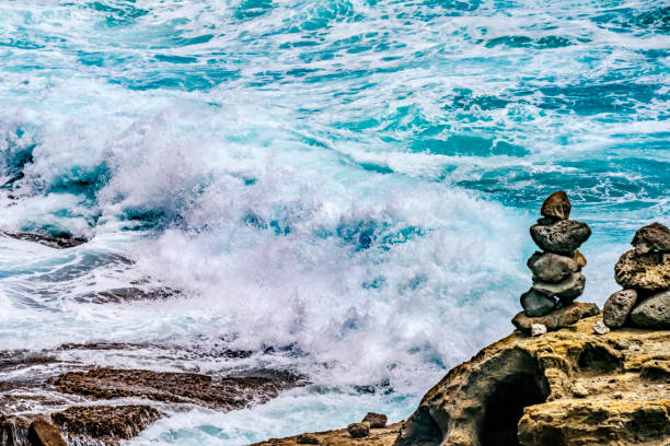Wild Water at the coast of La Palma.