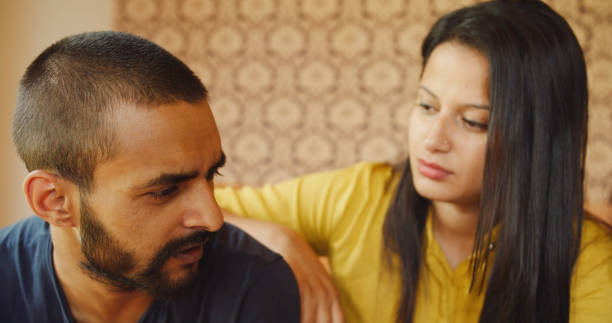 istock South Asian people from India talking at home 1442433114