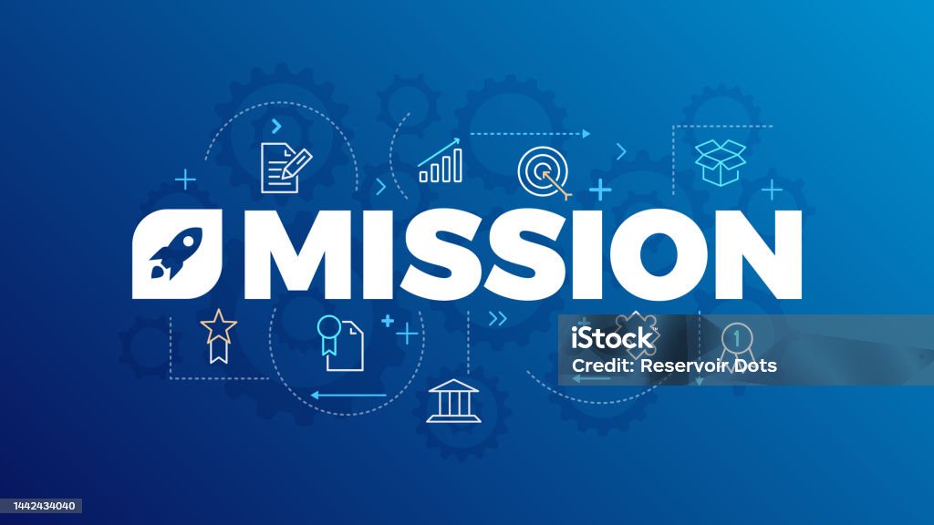 Program Mission Header Mission Business Concept Vector Website Header Banner Stock ...