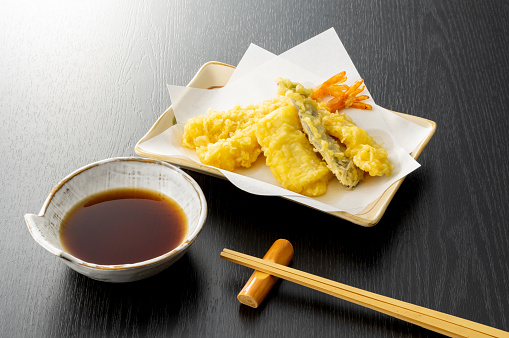 Image of Japanese food called tempura