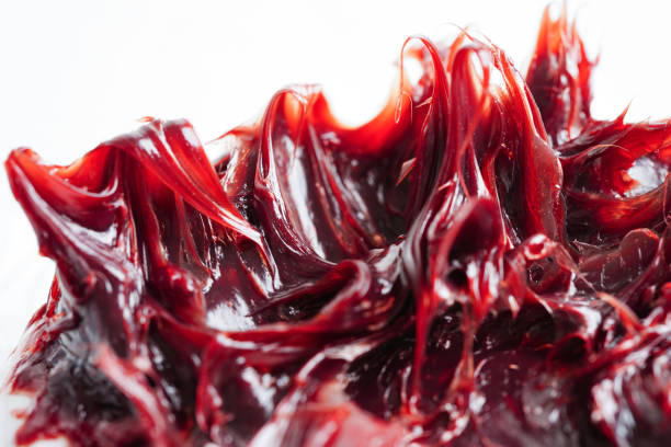 istock Grease, red excellent water resistance synthetic lithium complex grease for moving path and machinery lubrication for automotive and industrial. 1442435822