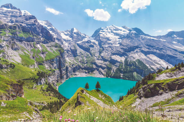 istock Lake Oeschinensee in Switzerland 1442446324