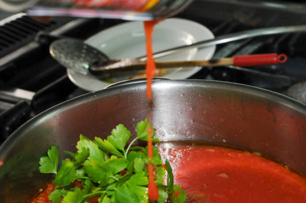 istock Flamenco eggs, elaboration of the typical Spanish casserole. 1442448635
