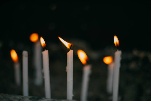 Prayer Candles in the Church