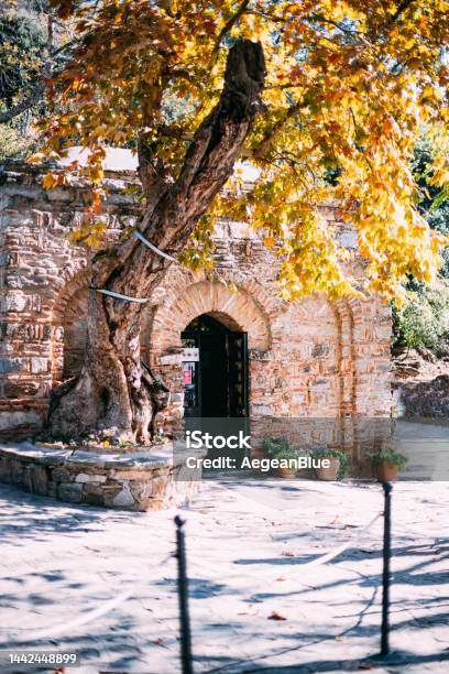 House Of The Virgin Mary In Ephesus Stock Photo - Download Image Now - Ancient, Ancient Civilization, Antique