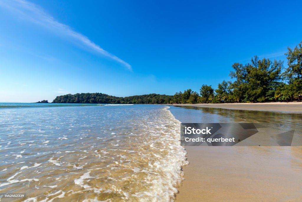 Beautiful beach in Thailand (Koh Phayam) Andaman Sea Stock Photo
